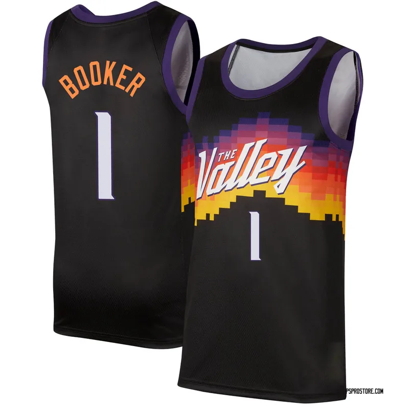 devin booker black swingman jersey